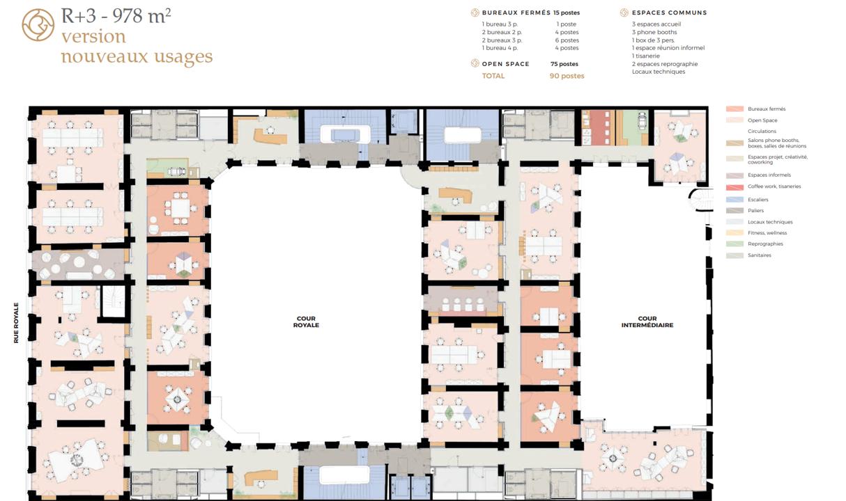 Bureau Paris 5437m² Location bureau Paris OLBUR2200965 19